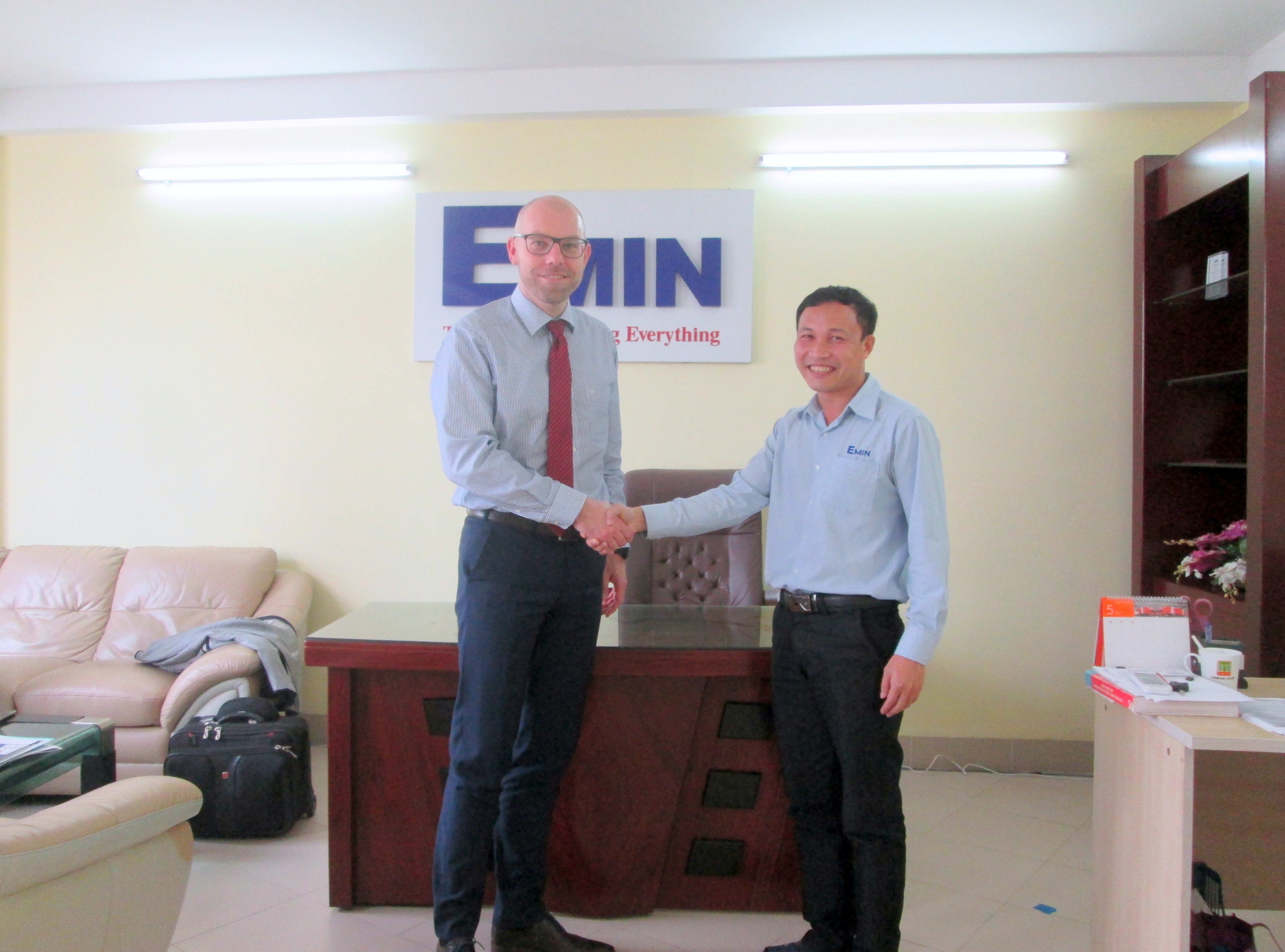 hãng FTC Systeme Gmbh sang thăm EMIN Việt Nam