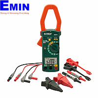 Extech 380976-K Single Phase/Three Phase 1000A AC Power Clamp Meter (1000A, True RMS)