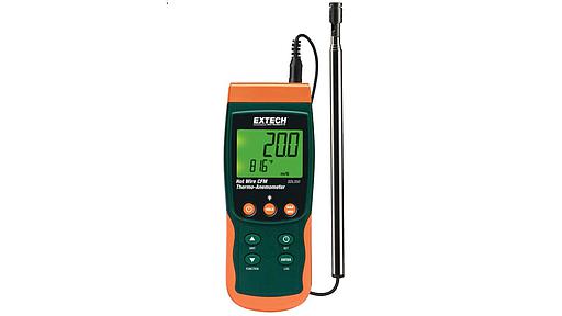 Đánh giá kỹ thuật máy đo lưu lượng, tốc độ gió, đo nhiệt độ EXTECH SDL350