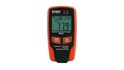 Đánh giá kỹ thuật thiết bị đo và dữ liệu nhiệt độ, độ ẩm EXTECH RHT20