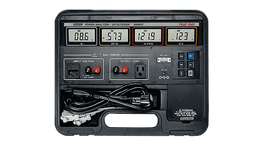 So sánh kỹ thuật giữa Thiết bị phân tích công suất EXTECH 380803 và Máy đo cường độ ánh sáng EXTECH 401027