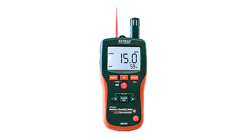 Đánh giá chuyên sâu máy đo độ ẩm đa năng EXTECH MO290