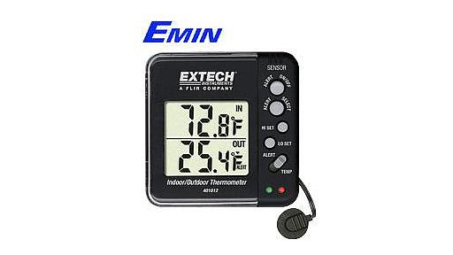 Đánh giá kỹ thuật đồng hồ báo nhiệt độ EXTECH 401012: Giải pháp đo nhiệt độ trong nhà và ngoài trời