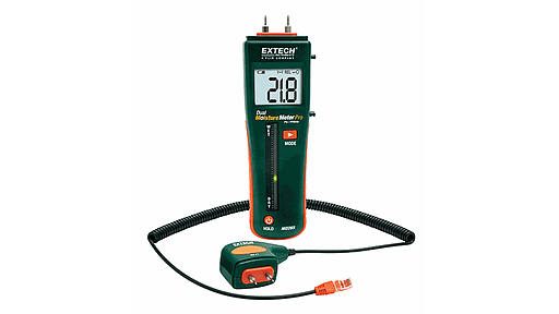Đánh giá chuyên sâu máy đo độ ẩm gỗ và vật liệu xây dựng EXTECH MO265