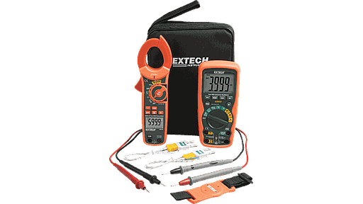 Đánh giá kỹ thuật bộ kit đồng hồ vạn năng + Ampe kìm EXTECH MA620-K (600A)