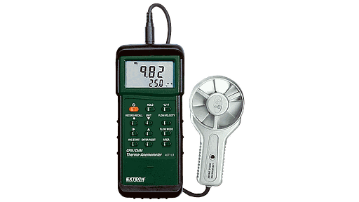 Đánh giá kỹ thuật máy đo tốc độ, lưu lượng gió EXTECH 407113